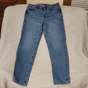 American Eagle Outfitters Light Blue Straight Leg Jeans